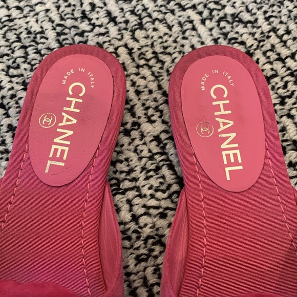 Chanel Sandals. Size 37. Pink. Great condition - Picture 3 of 11